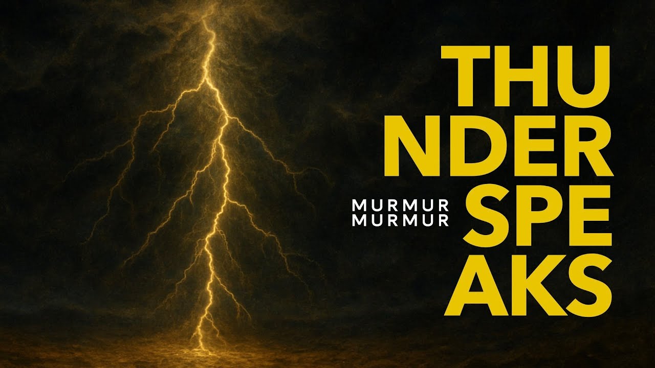 Watch Murmur Murmur - Thunder Speaks (Official Video) on YouTube Watch Murmur Murmur - Thunder Speaks (Official Video) on YouTube