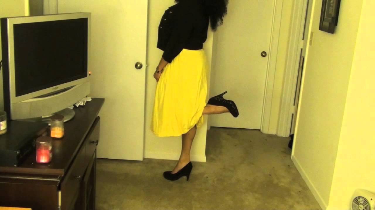 48 OOTD Flirty long skirt YouTube