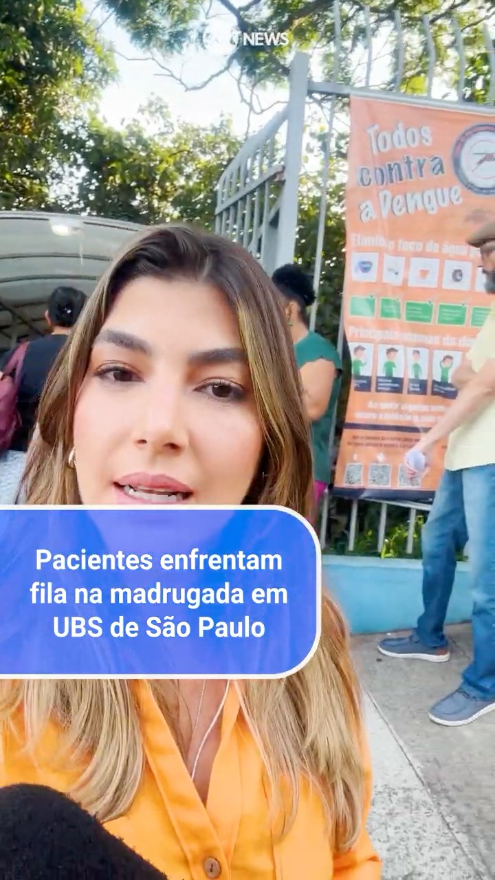 Pacientes enfrentam filas na madrugada em busca de atendimento em UBS de São Paulo