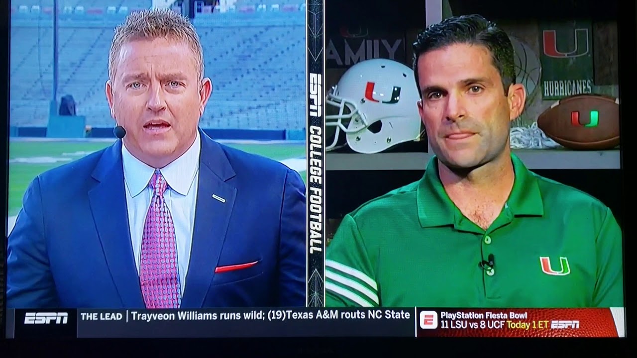 Manny Diaz ESPN interview