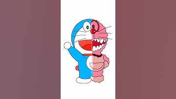 Doraemon turned into the Zombie Version.