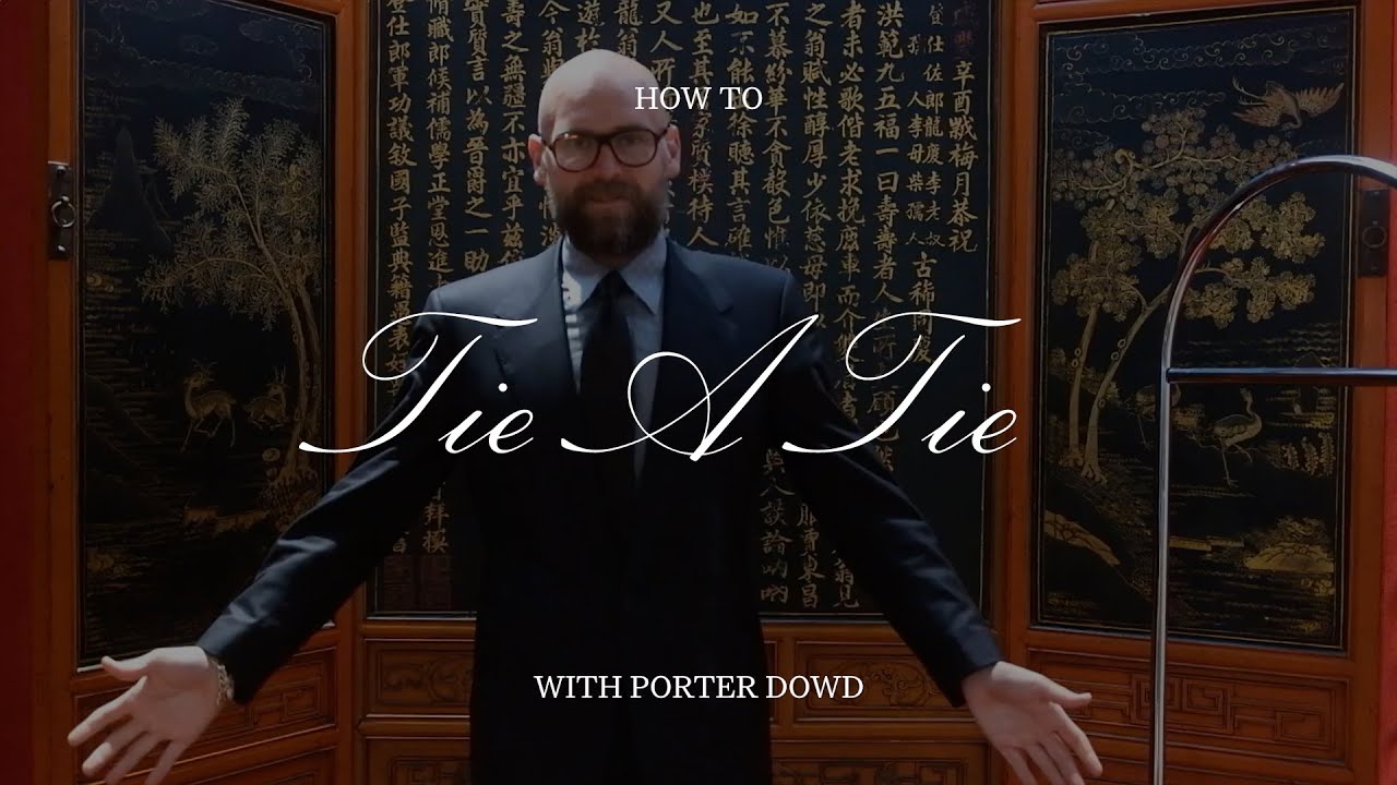 Как завязывать галстук с Портером Даудом — П. Джонсон