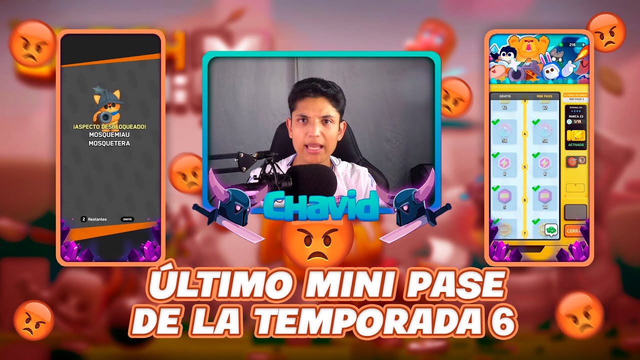 ABRIENDO EL ÚLTIMO MINI PASE DE LA TEMPORADA 6🛡 - Clash Mini