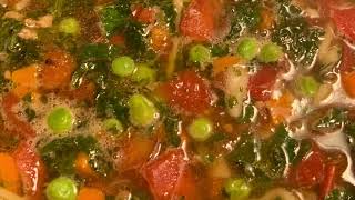 Fast Frugal Flavorful Minestrone 