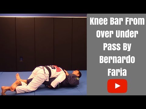 Bernardo Faria's Kneebar From Over/Under Pass (Dogbar)