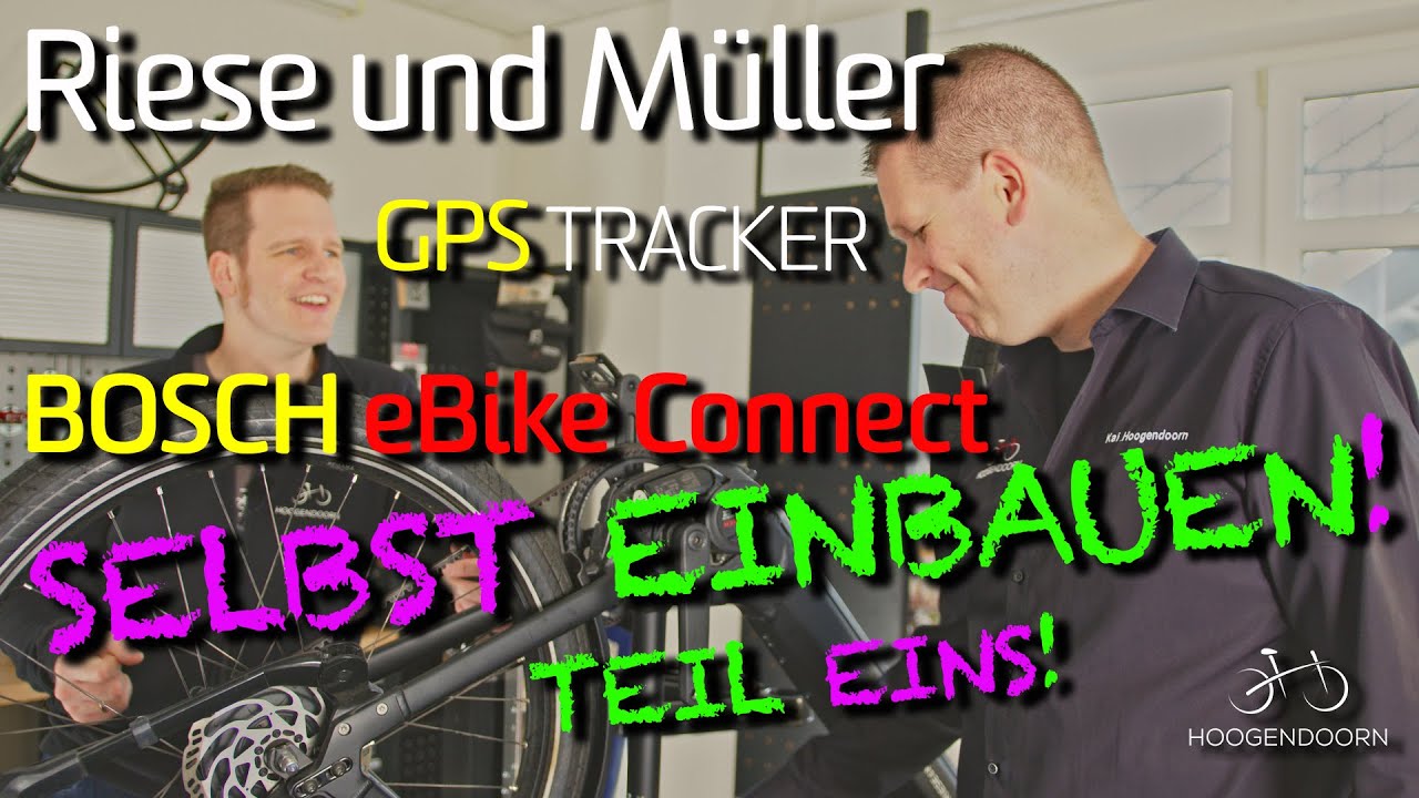 Riese und Müller RX Chip Connect GPS Tracker EBike Diebstahlschutz Bosch  Connect DIY! - YouTube