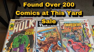 Are These Comic Books Junk Or Did I Hit The Jackpot??? Yard Sale