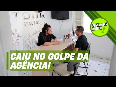 He paid R$100 thinking he was going to visit Búzios! | RedeTV! Pranks