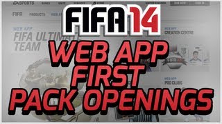 FIFA 14 ULTIMATE TEAM - WEB APP- MY FIRST PACKS! screenshot 5