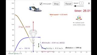 The Physics of a Parachute Jump