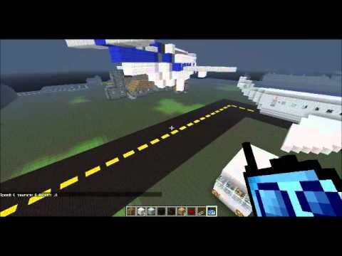 Aeroport & Bateau Minecraft