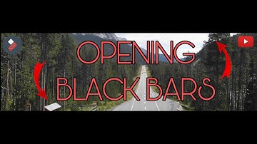 ADDING CINEMATIC BLACK BAR OPENING EFFECT| WONDERSHARE FILMORA 2020 (Tutorial)