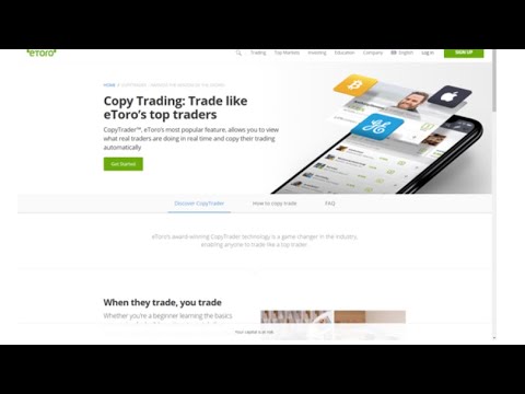 eToro Platform Review Part 3 - Copy Trading Pros!