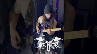 WXTHER - Serana (Mini Guitar Cover) #guitar #metalcore #shorts #guitarriff