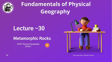 L-30: Metamorphic Rocks -Foliation and Banding - Physical Geography for UPSC Prelims