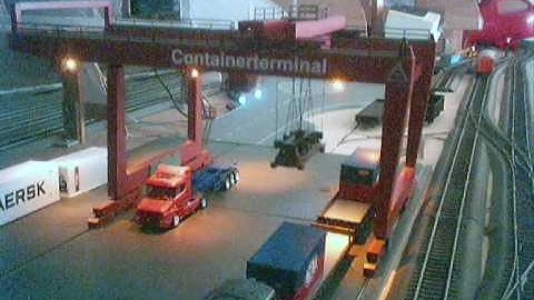 Container Terminal 89001 Heljan - Roco Brasil