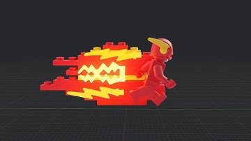 LEGO Flash running animation