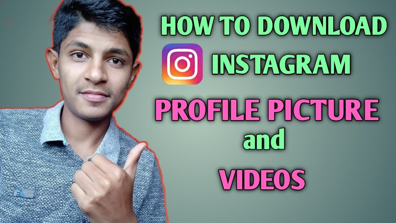 How To Download Others Instagram Profile Picture and Instagram Videos