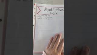 My favorite meal planning hack to make meal planning so much easier.