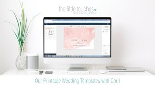 The Little Touches Printable Templates with Corjl
