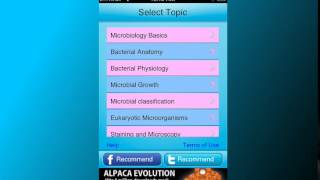 Free iOS, Android, Windows phone app QVprep Learn Microbiology screenshot 4
