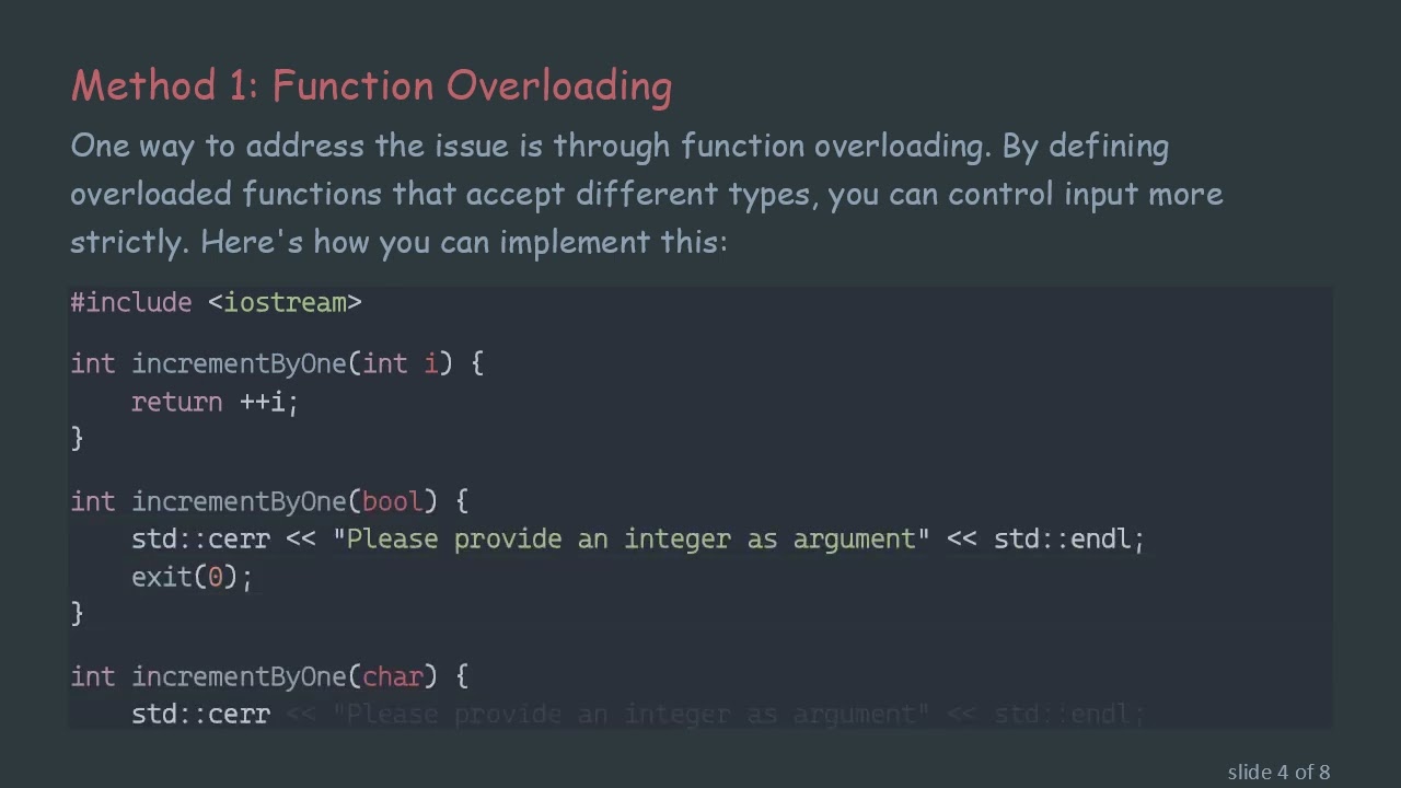 Preventing Implicit Conversion for Primary Data Types in C+ +