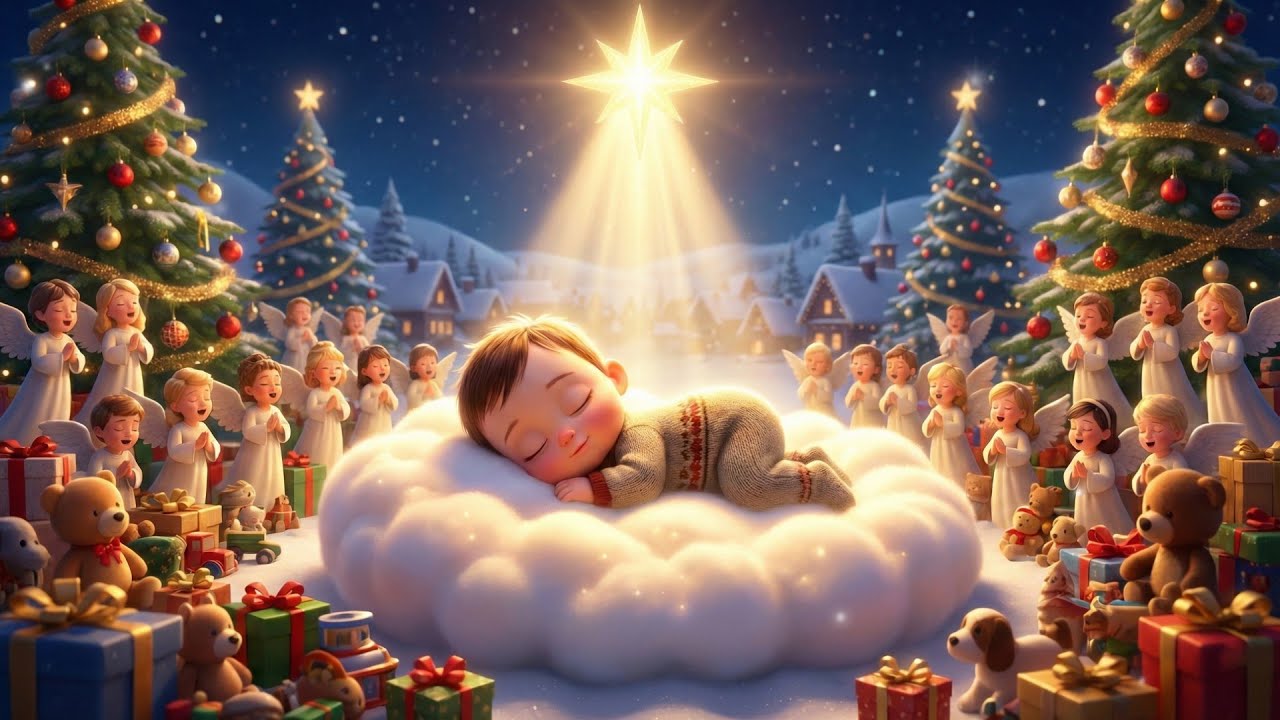 Magical German Christmas Lullaby for Babies ❄️ Soft Sleep Music (Schlaflied)เยอรมัน