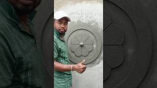 new modern plastering art design #youtubeshorts #art #wall #viral #wallplasteringdesign #shorts