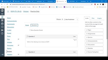 Making a course and quiz in Canvas Instructure | programming quiz | Saurabh Maheshwari
