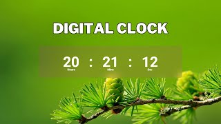 Build a Digital Clock from Scratch with HTML, CSS & JavaScript