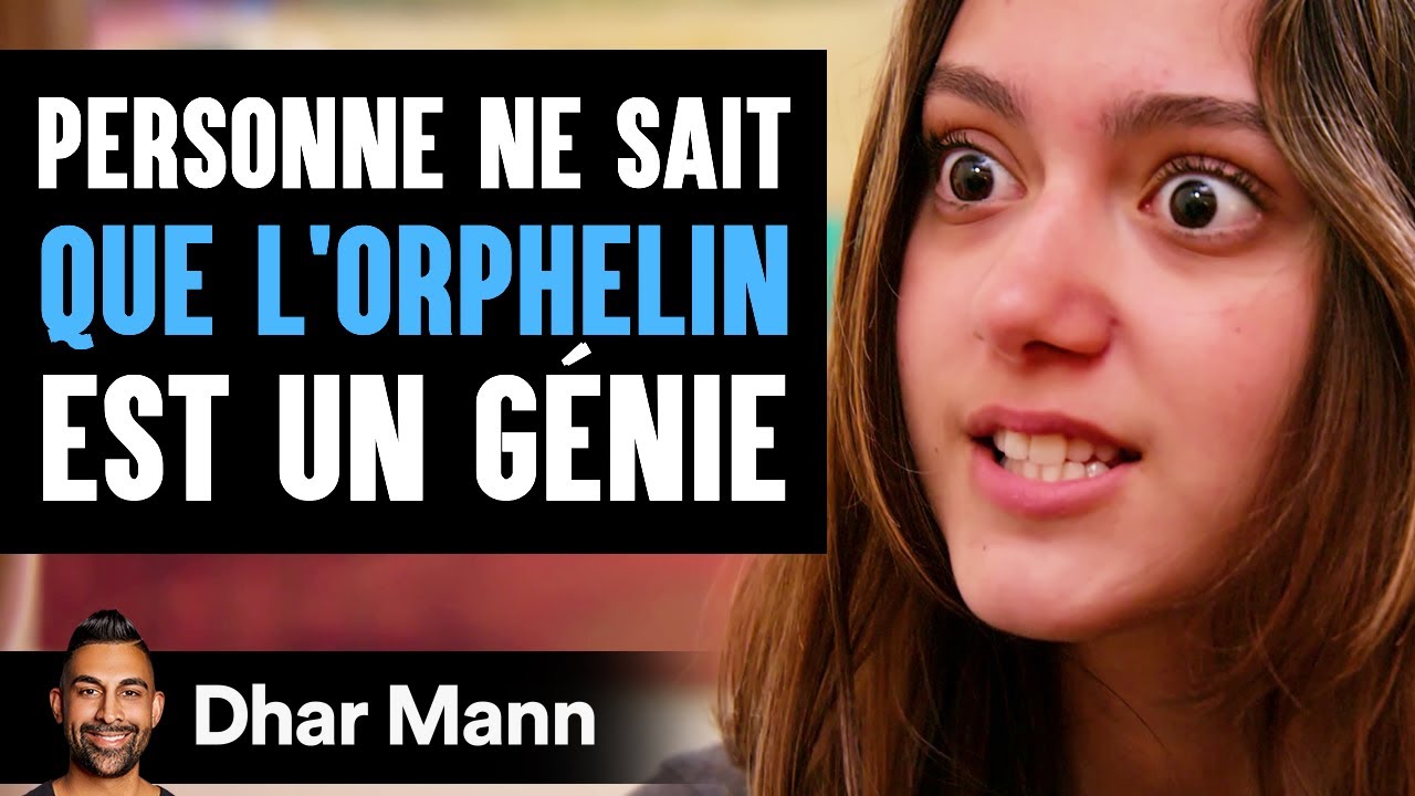 Personne Ne Sait QUE L'ORPHELIN Est Un Génie | Dhar Mann Studios