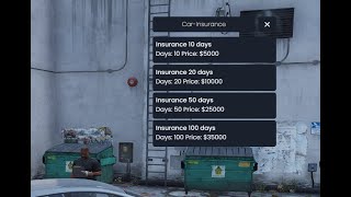 Fivem | Car Insurance | ESX