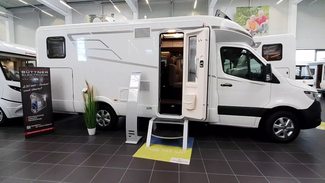 Semi integrated Mercedes Hymer B class motorhome MC T680