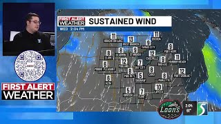 Afternoon First Alert Weather Show: Cooler weather settling in