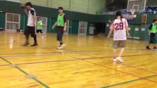 バスケット【前半戦】team M vs ダムダム