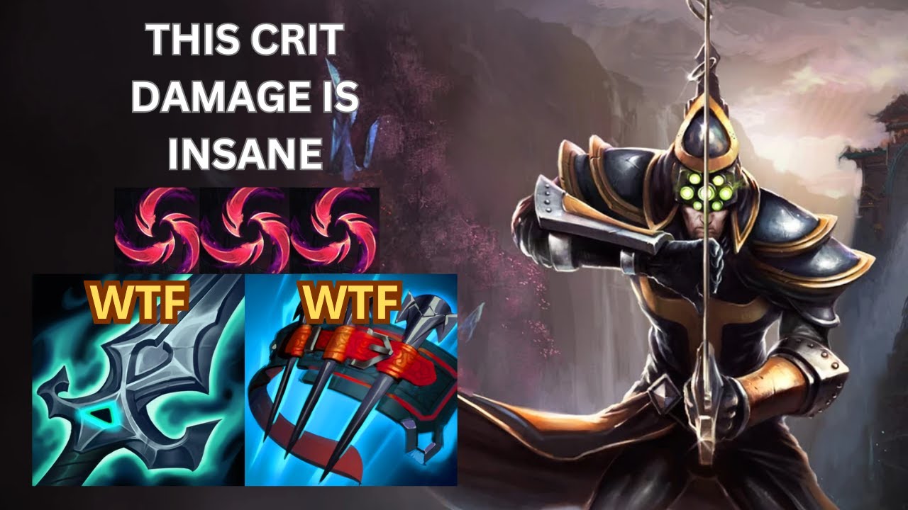THIS CRIT MASTER YI TOP DAMAGE IS INSANE