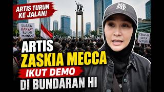Top News - Artis Zaskia Mecca Ikut Demo Di Bundaran HI