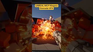 Unreal MCP Grenade Niagara VFX Gameplay & Blueprints #vfx