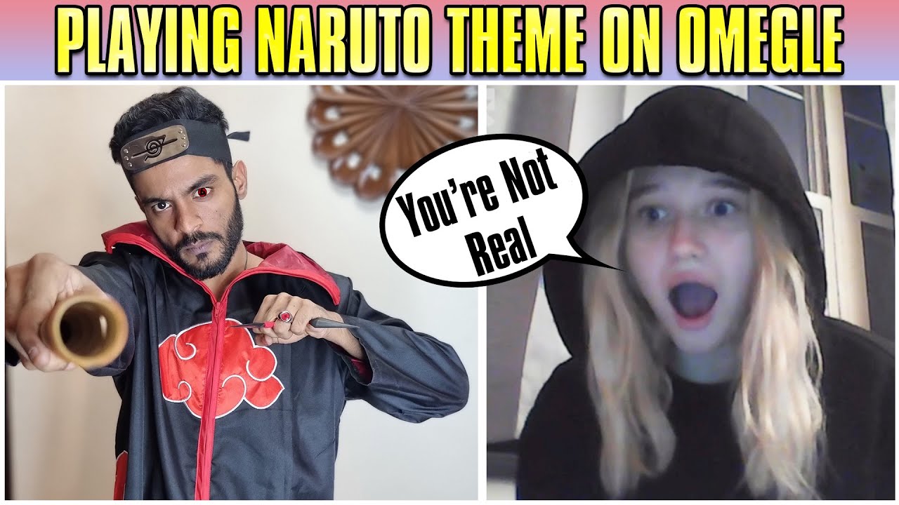 I Cosplayed ITACHI UCHIHA On Omegle & Flute Beatbox The Naruto Theme