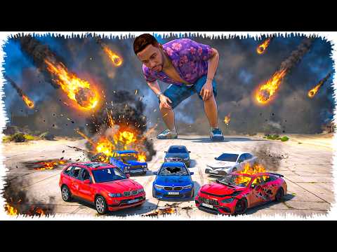 Касой өзінің легенда көліктерін метеориттерден құтқарады ма 🫨(GTA V)