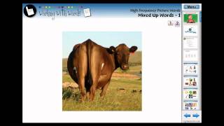 CC7101 High Frequency Picture Words: Mixed Up Words Chapter App screenshot 5