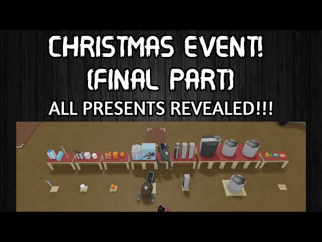 mrsleep on X: 🟩🟥LEAKED ROBLOX CHRISTMAS EVENT THREAD! 🟥🟩 From the 25th  of November till the 31th of December a special ''Bloxmas'' event will be  running. This event will have Christmas-themed items