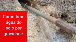 #como ter #água por gravidade de graça pra #sempre 