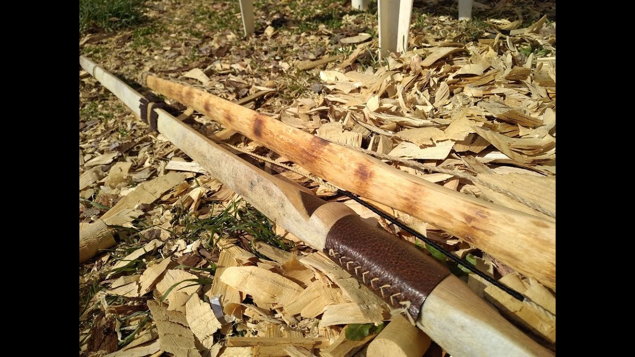 arc frêne et renfort cuir cru