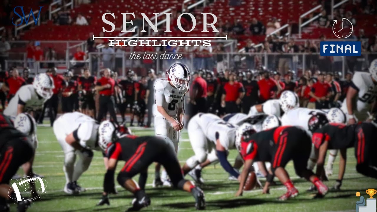 My Senior Football hightlights