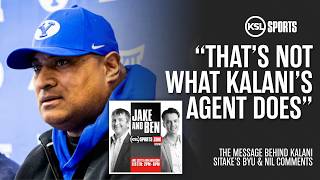 The Real Message Behind Kalani Sitake's Comments on BYU, NIL & AD Brian Santiago | Jake & Ben