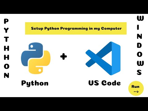 how to setup python in visual studio code on windows 10