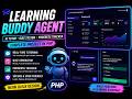 Learning Buddy Agent in PHP 🔥 | AI Tutor, Quiz System &amp; Progress Tracker with Neon UI