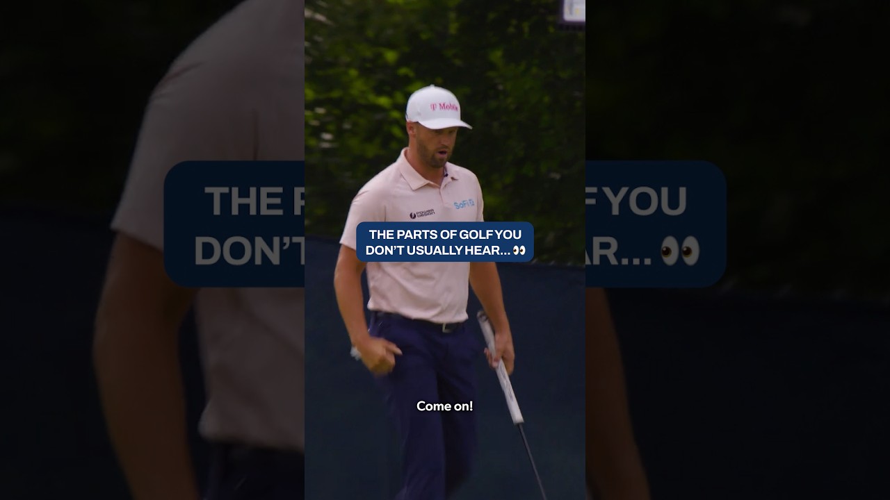 Everything you *don't* hear on a PGA Tour broadcast 👂