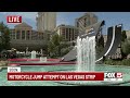 X Games medalist completes jumps at Caesars Palace fountains